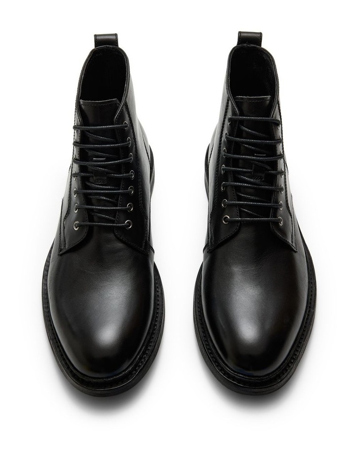 Vedder Lace-Up Boots in Black image 5
