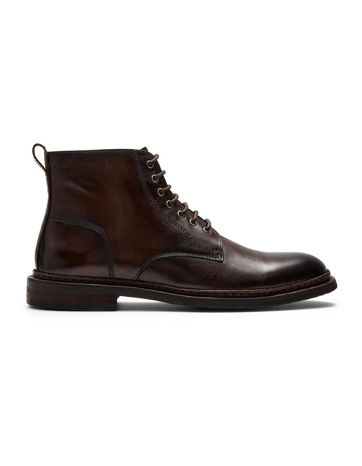 Vedder Lace-Up Boots in Dark Brown image 1