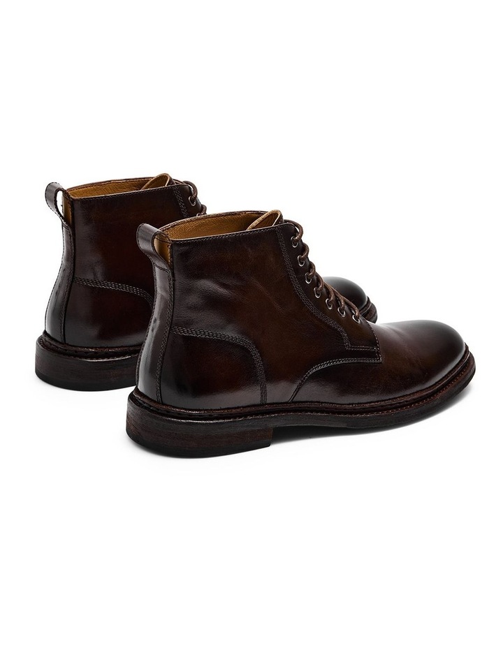 Vedder Lace-Up Boots in Dark Brown image 4