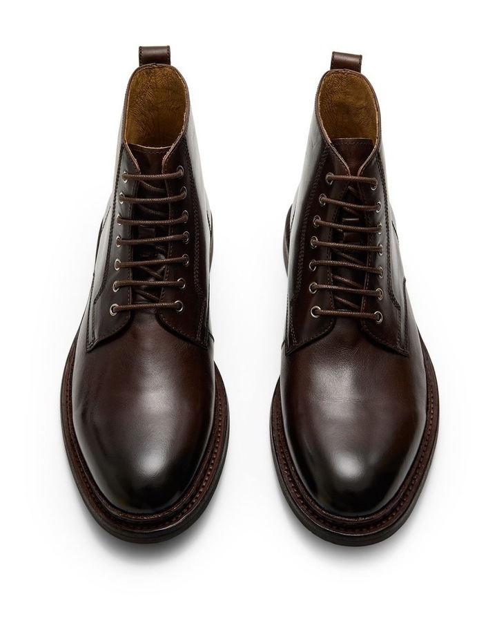Vedder Lace-Up Boots in Dark Brown image 5