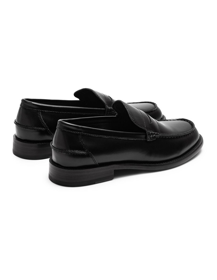 Empire Penny Loafers in Black image 4