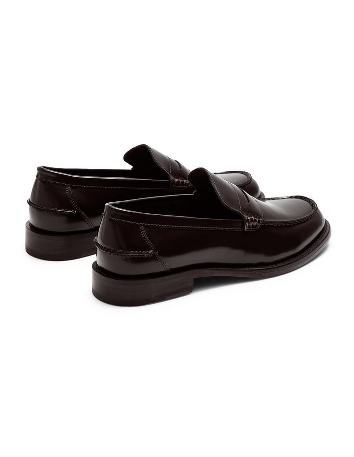 Empire Penny Loafers in Burgundy image 4