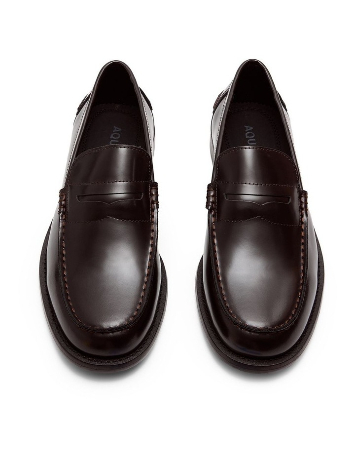 Empire Penny Loafers in Burgundy image 5