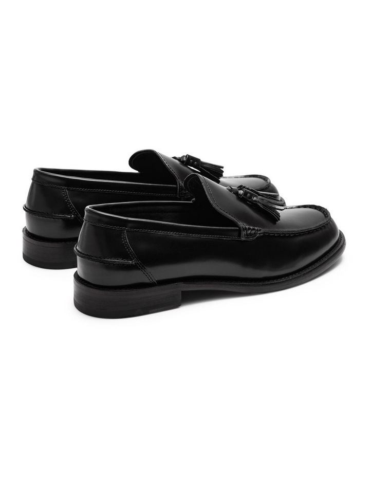 Empire Tassel Loafers in Black image 4