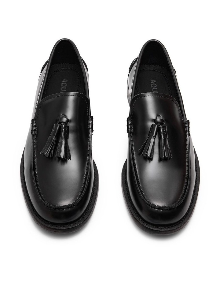 Empire Tassel Loafers in Black image 5