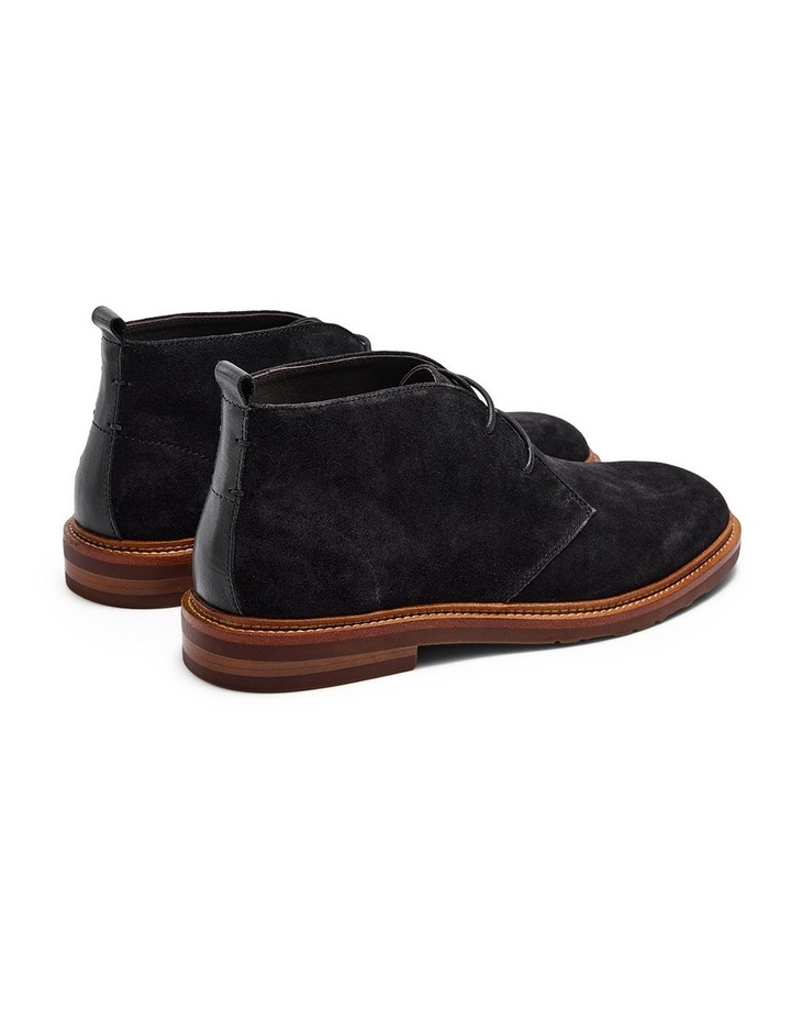 Ollie Suede Chukka Boots in Navy image 4
