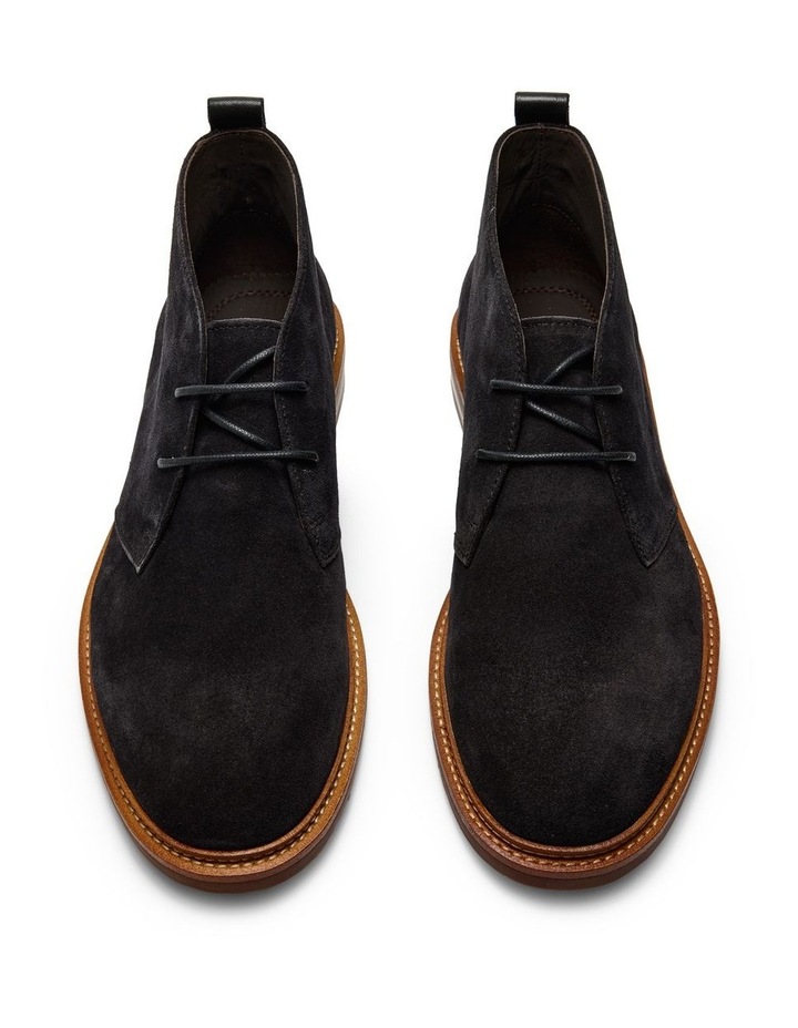 Ollie Suede Chukka Boots in Navy image 5