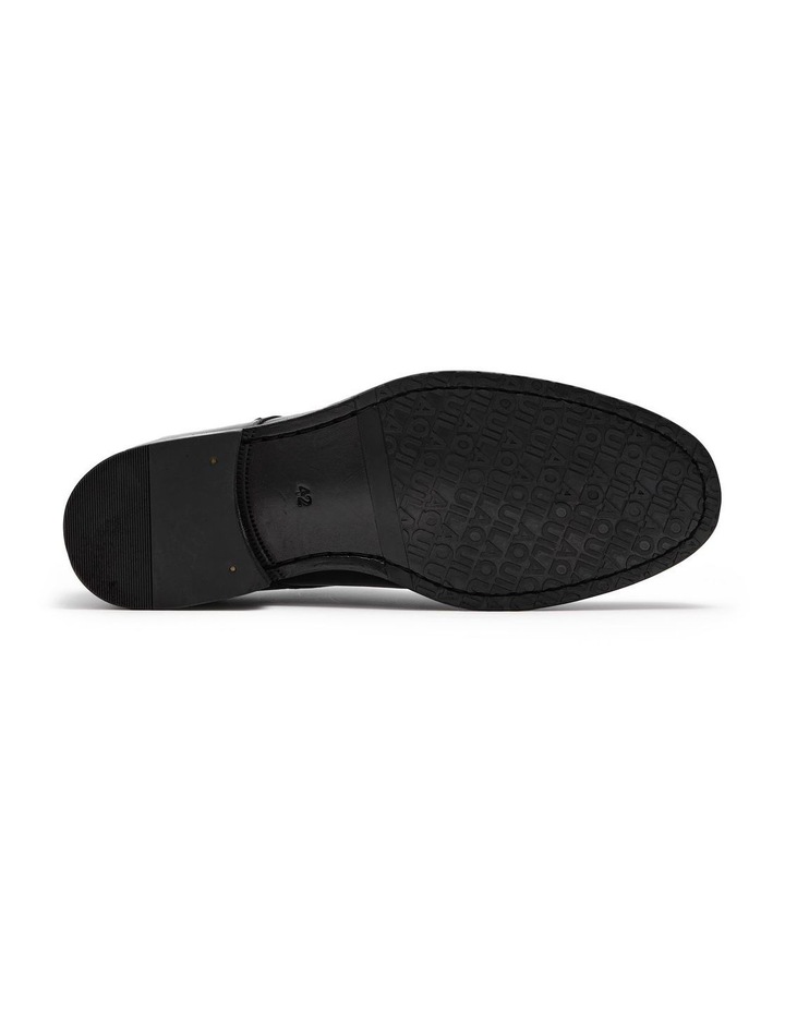 Davis Monk Strap Shoes in Black image 3