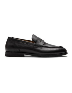 Elton Penny Loafers in Black
