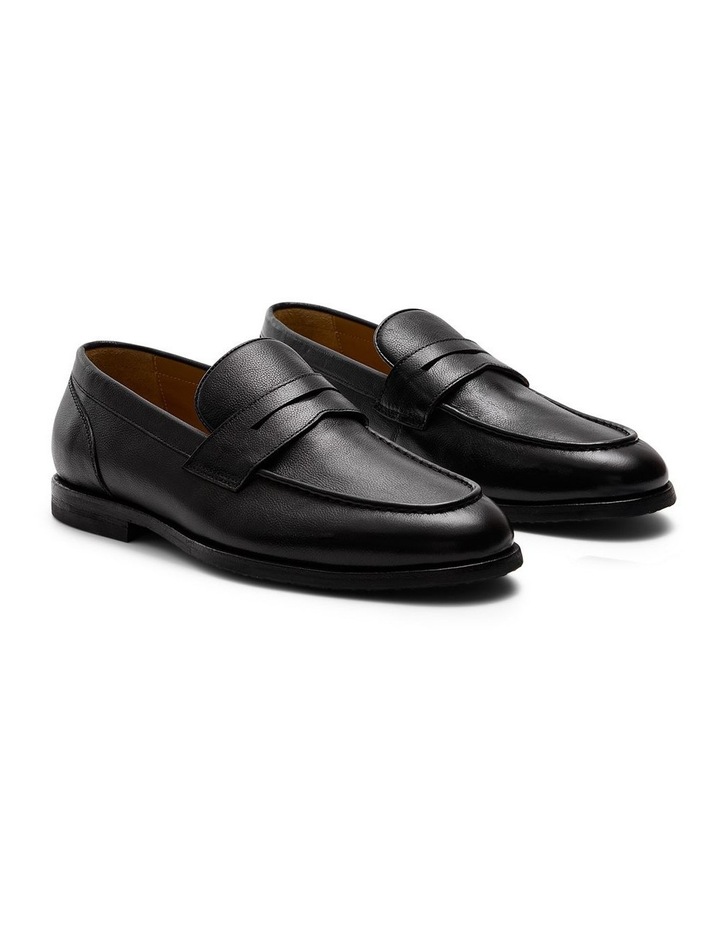 Elton Penny Loafers in Black image 2