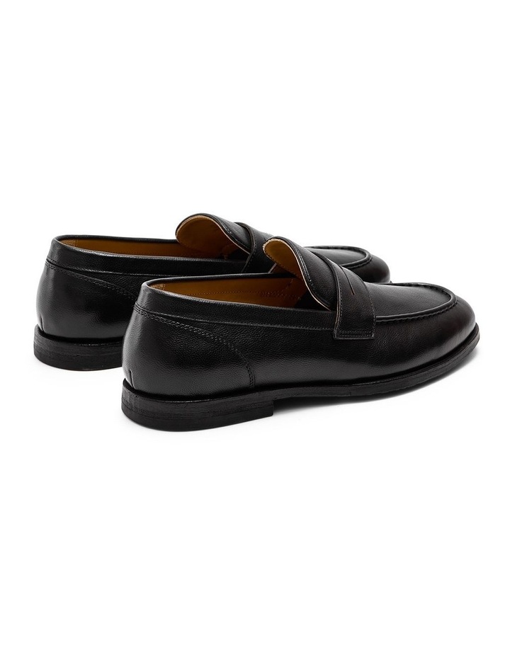 Elton Penny Loafers in Black image 4