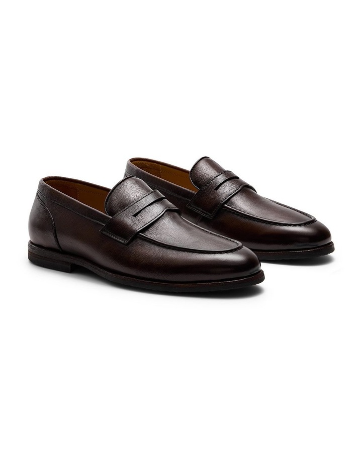 Elton Penny Loafers in Brown image 2