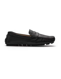 Cisco Leather Driving Shoes in Black