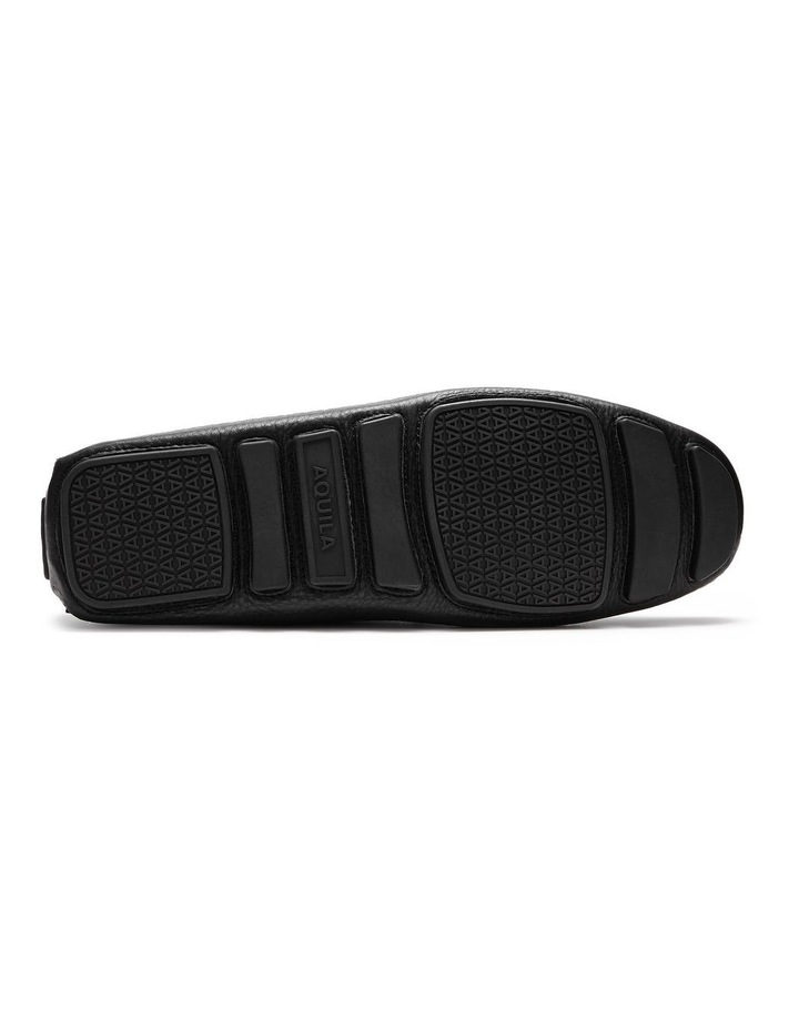 Cisco Leather Driving Shoes in Black image 3