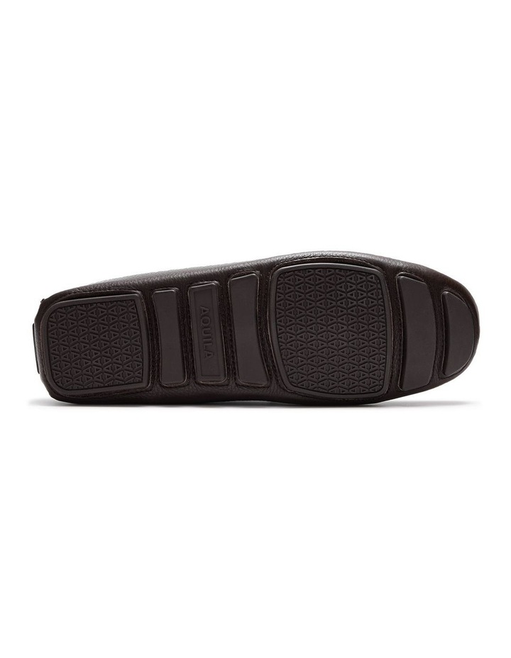 Cisco Leather Driving Shoes in Brown image 3