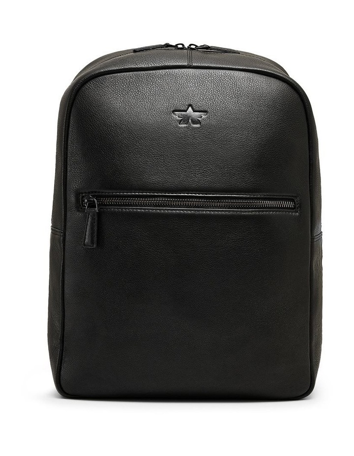 Nappa Backpack in Black image 1