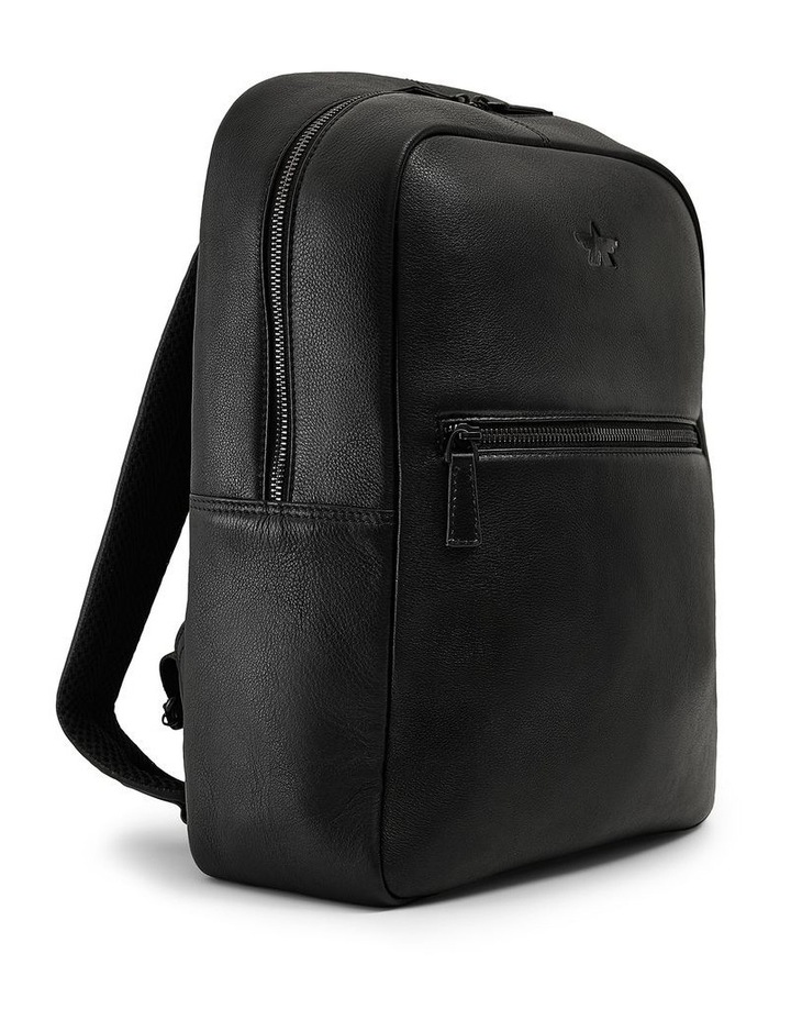 Nappa Backpack in Black image 2