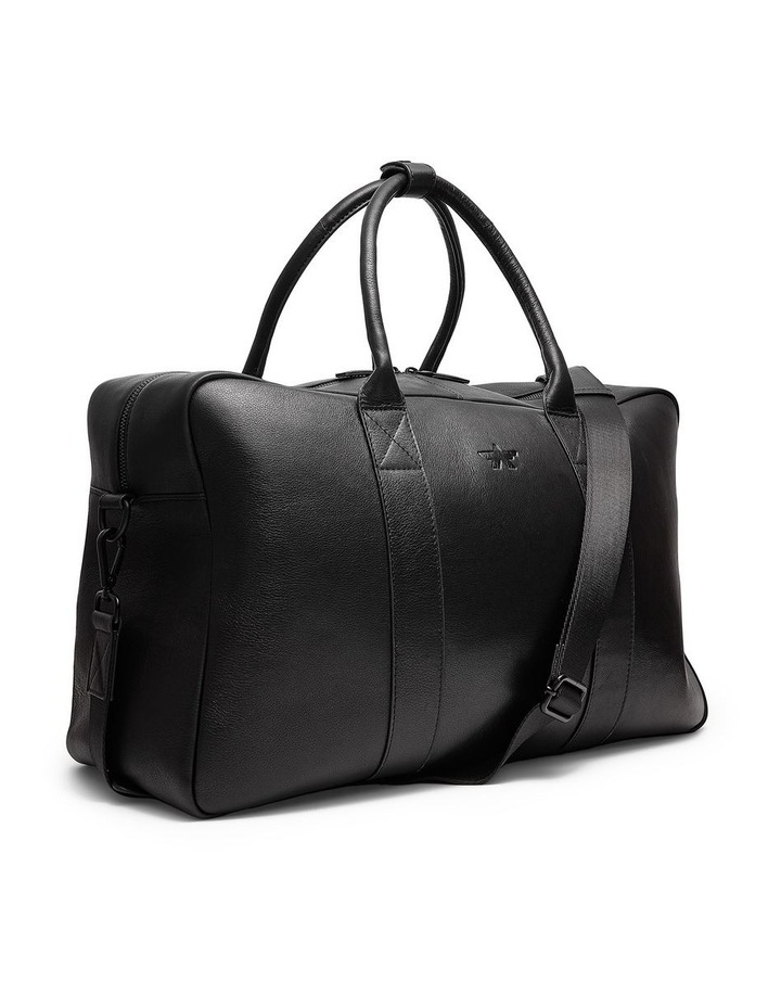 Nappa Weekender in Black image 2