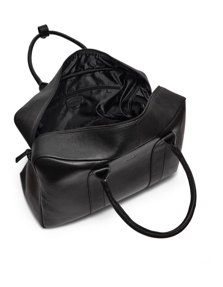 Nappa Weekender in Black image 4