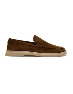 Breeze Suede Slip-On Shoes in Brown