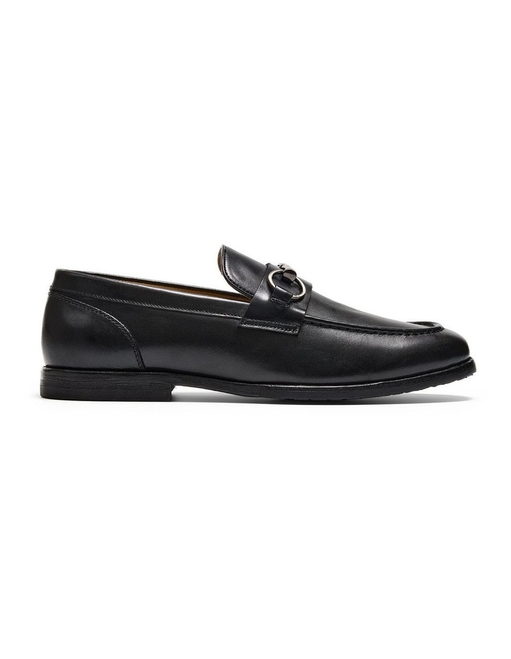 Elton Horsebit Loafers in Black image 1