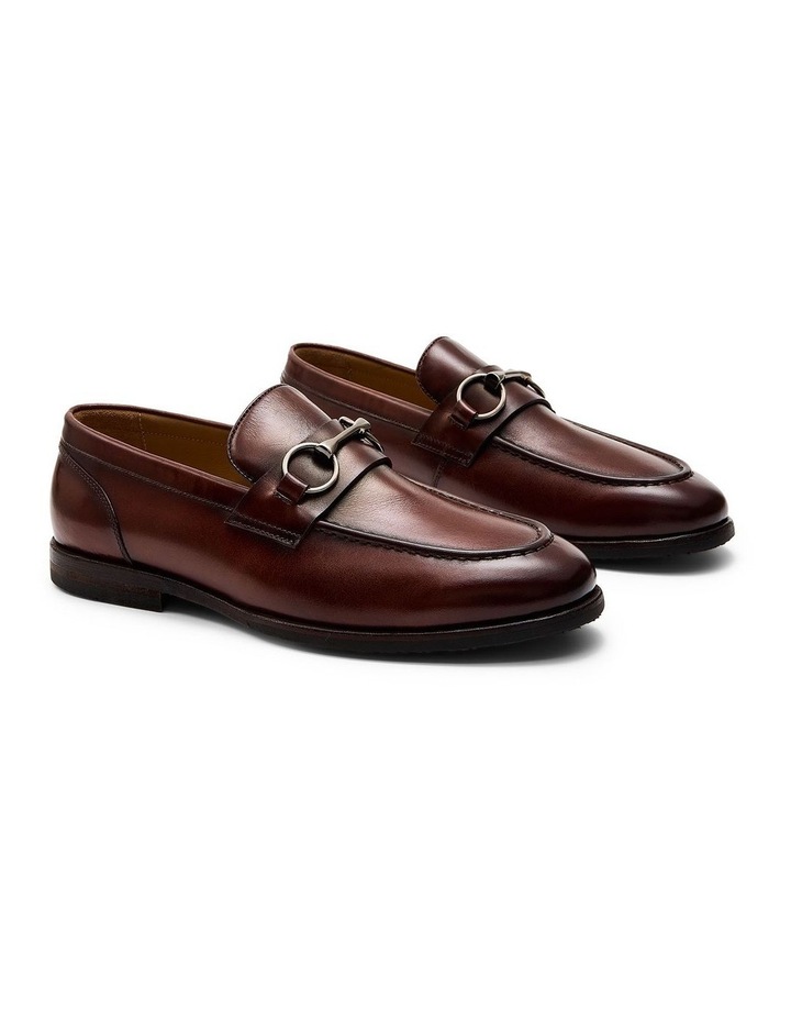 Elton Horsebit Loafers in Brandy image 2