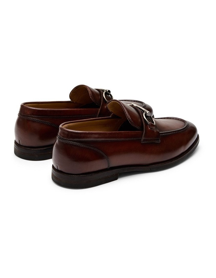 Elton Horsebit Loafers in Brandy image 4