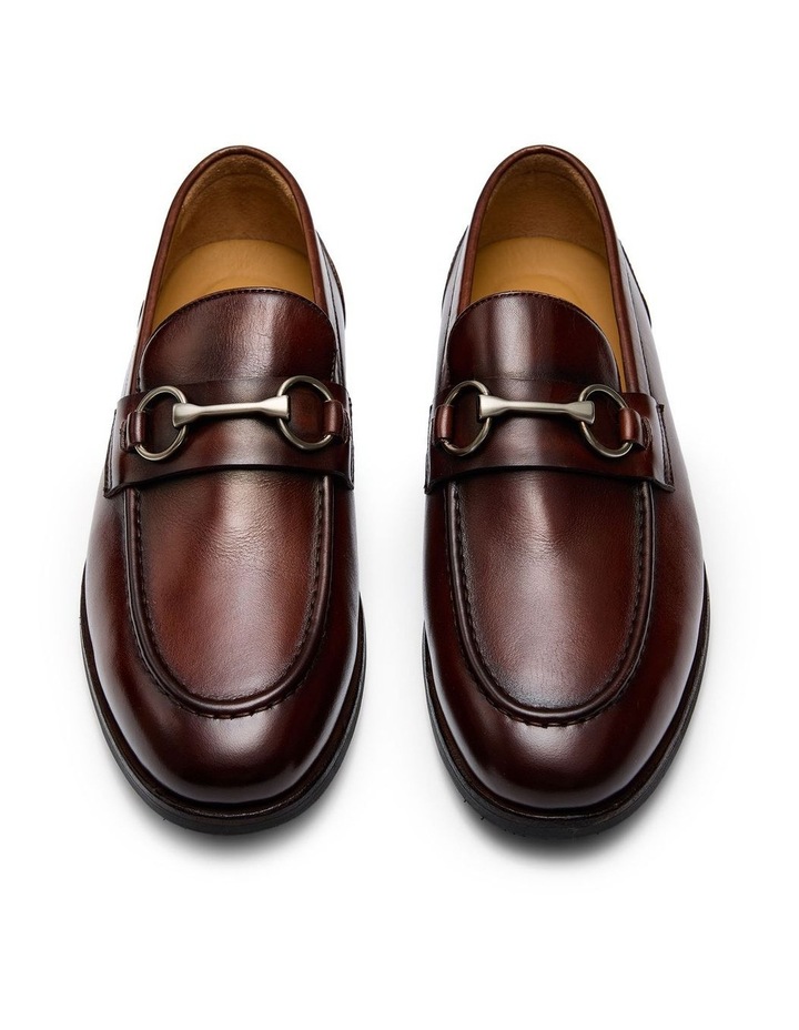 Elton Horsebit Loafers in Brandy image 5