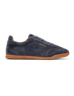Monaco Suede Sneakers in Steel