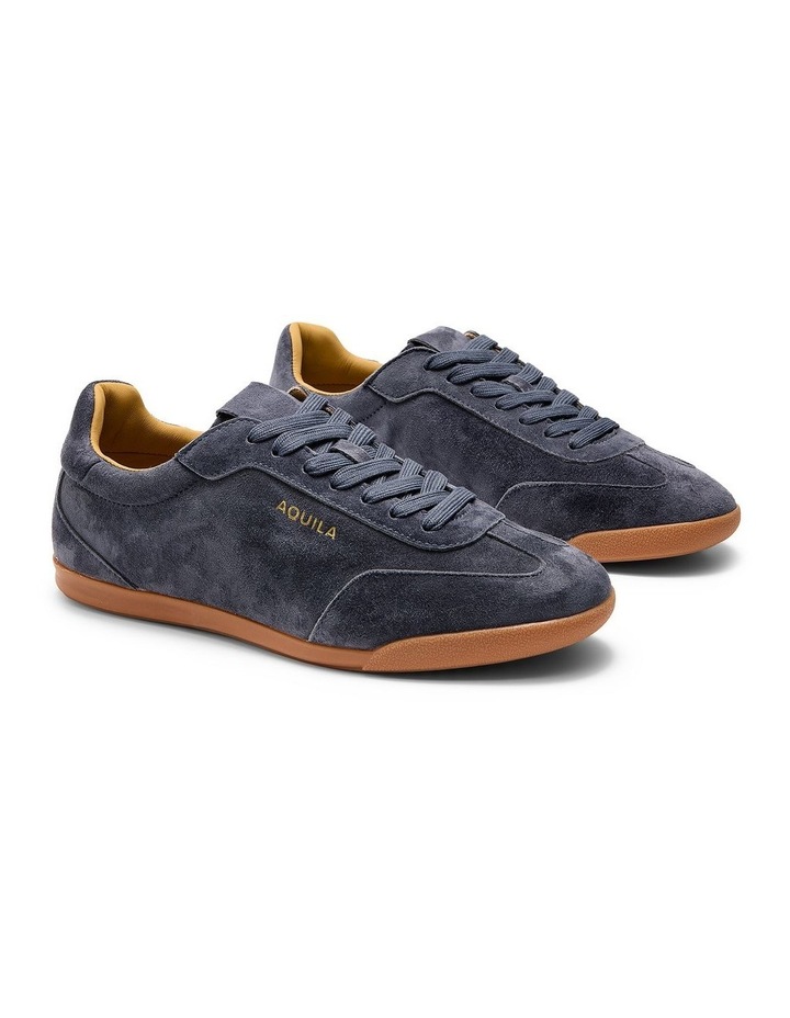 Monaco Suede Sneakers in Steel image 2