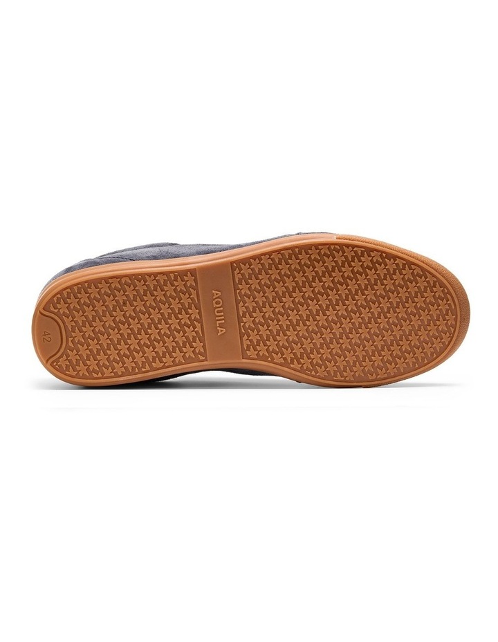 Monaco Suede Sneakers in Steel image 3
