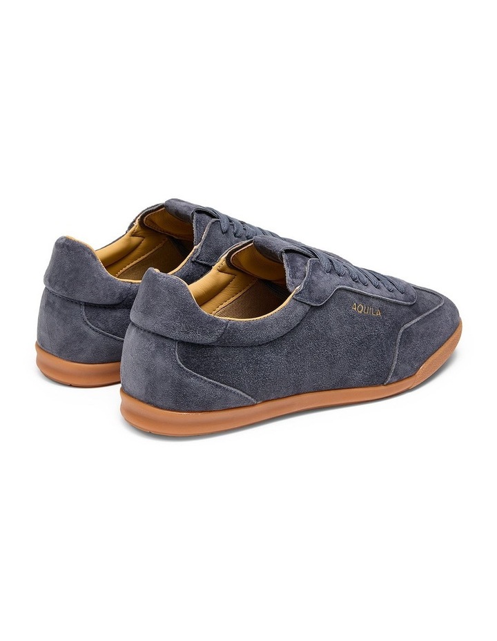 Monaco Suede Sneakers in Steel image 4