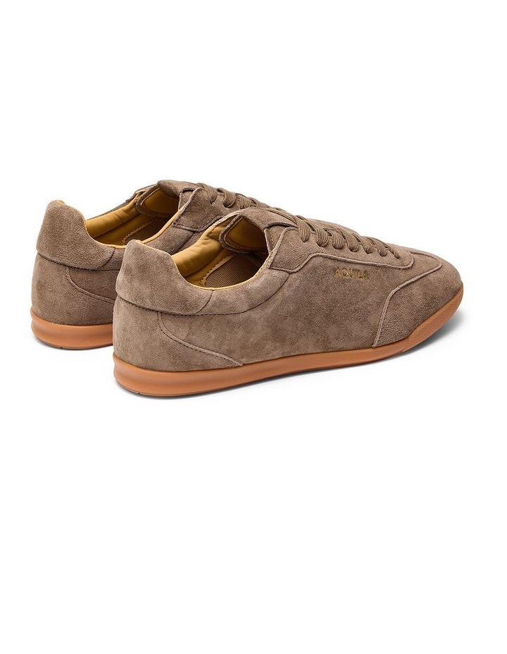 Monaco Suede Sneakers in Brown image 4