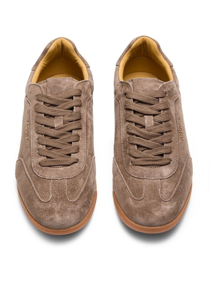 Monaco Suede Sneakers in Brown image 5
