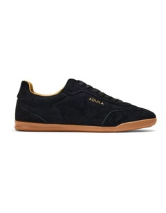 Monaco Suede Sneakers in Black