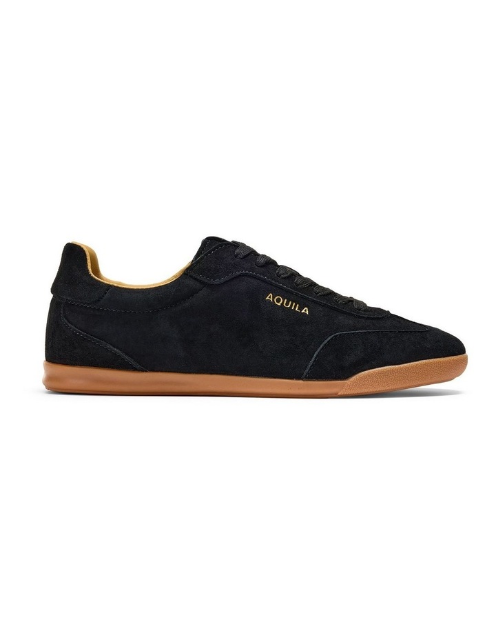 Monaco Suede Sneakers in Black image 1