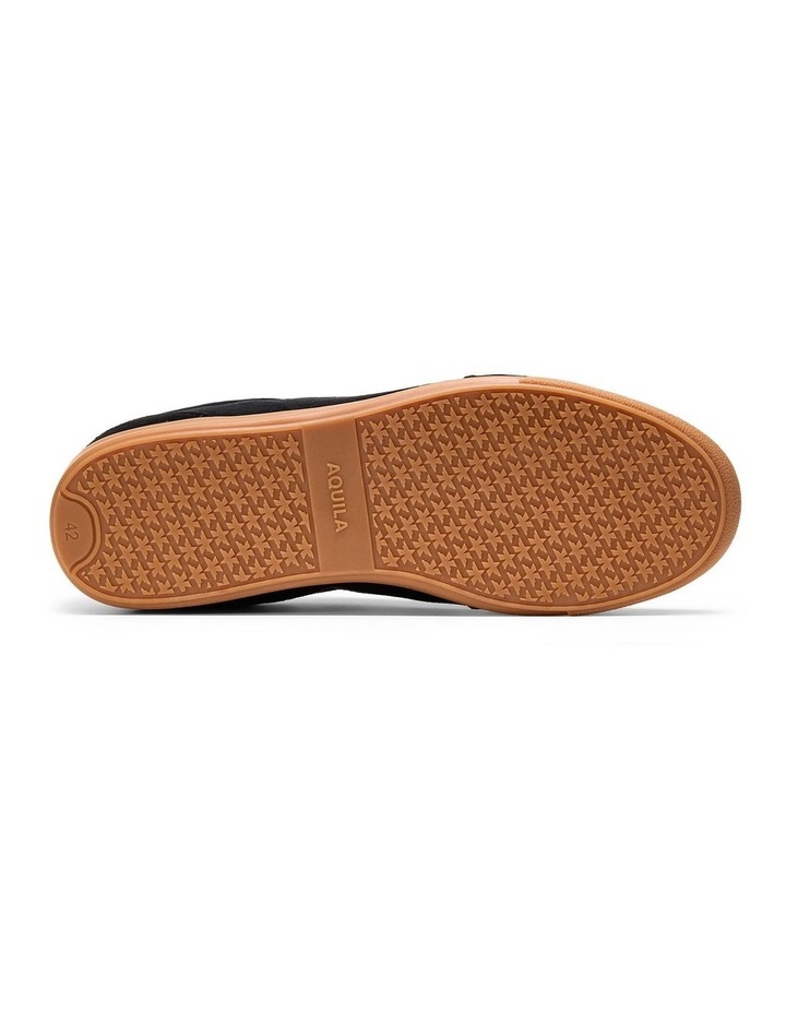 Monaco Suede Sneakers in Black image 3