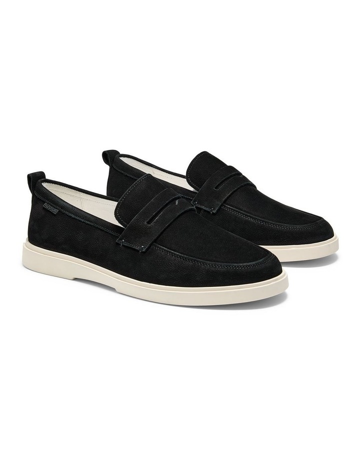 Breeze Nubuck Loafers in Black image 2