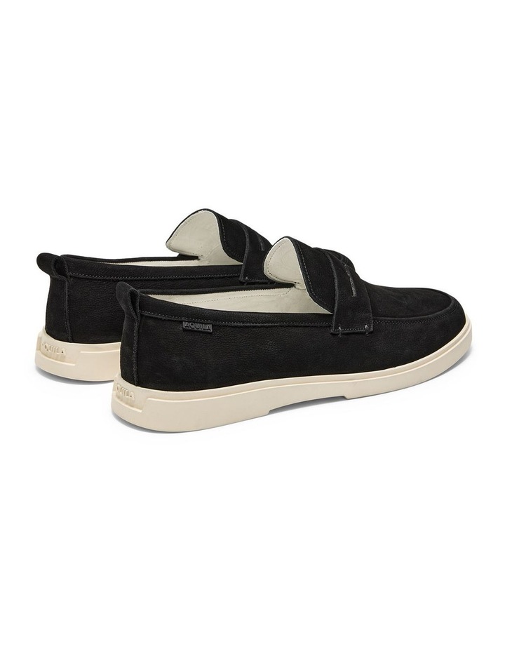 Breeze Nubuck Loafers in Black image 4