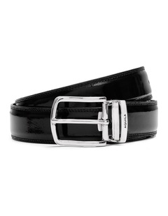 Todd Belt in Patent Black