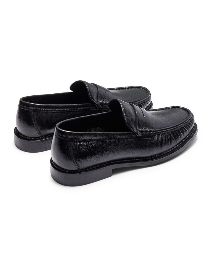 Ringo Penny Loafers in Black image 4