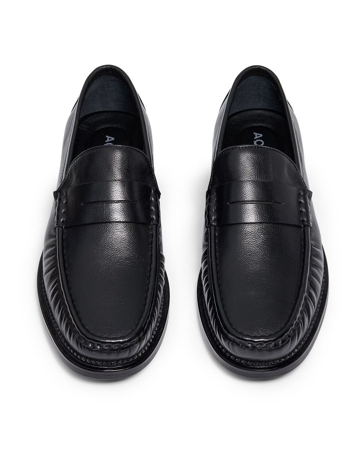 Ringo Penny Loafers in Black image 5