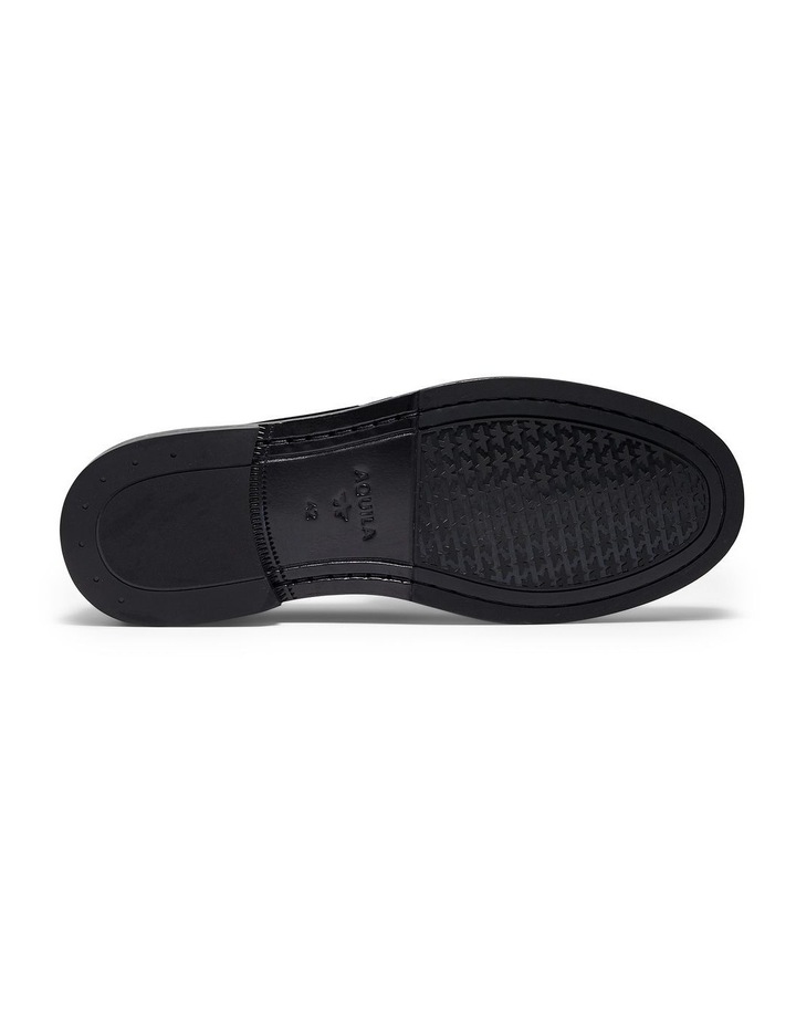 Ringo Suede Penny Loafers in Black image 3