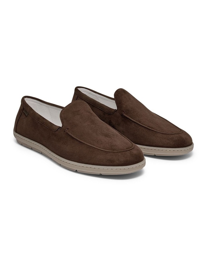 Riviera Suede Loafers in Brown image 2
