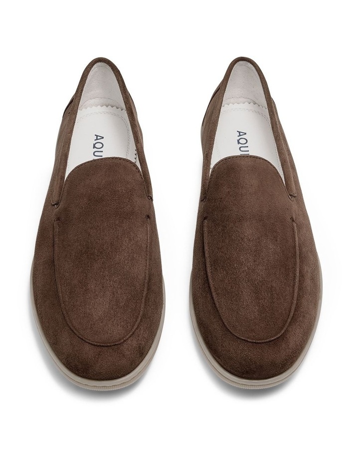 Riviera Suede Loafers in Brown image 5