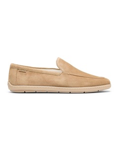 Riviera Suede Loafers in Sand