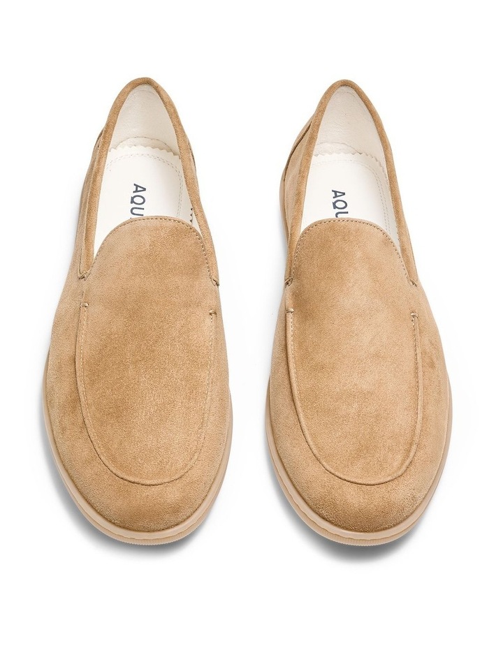 Riviera Suede Loafers in Sand image 5