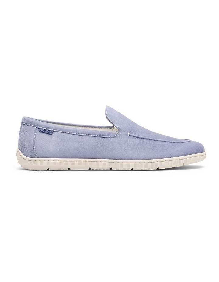 Riviera Suede Loafers in Pale Blue image 1