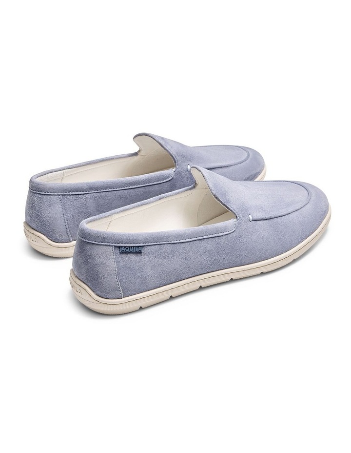 Riviera Suede Loafers in Pale Blue image 4