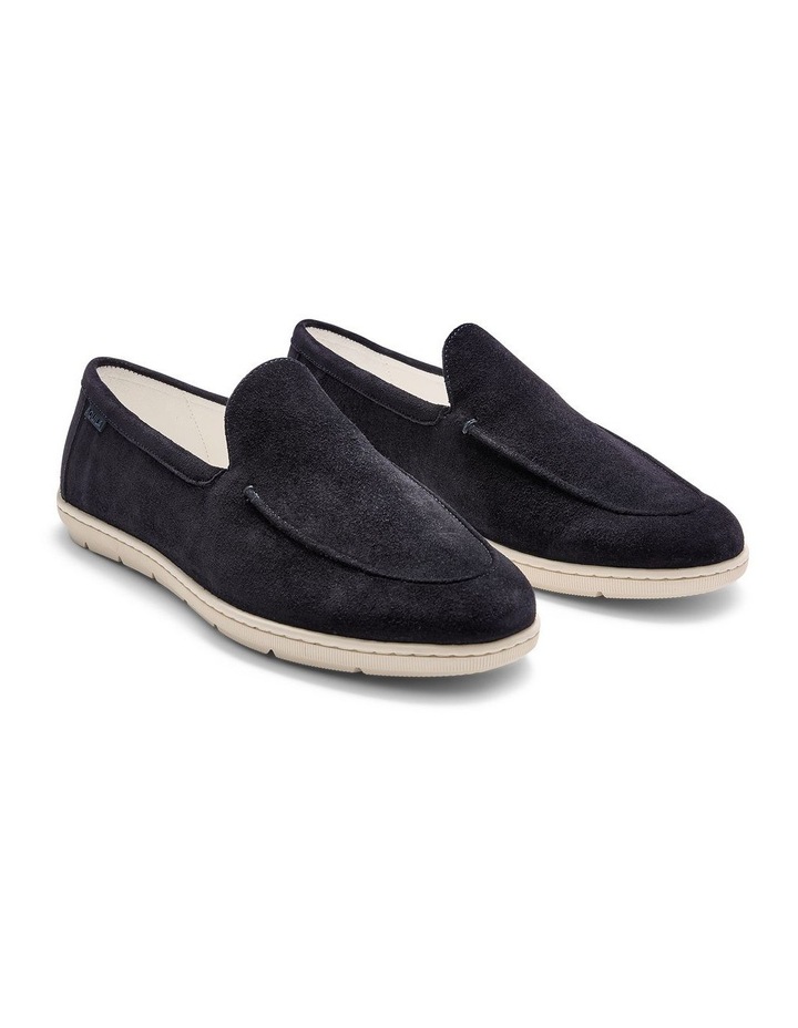 Riviera Suede Loafers in Navy image 2